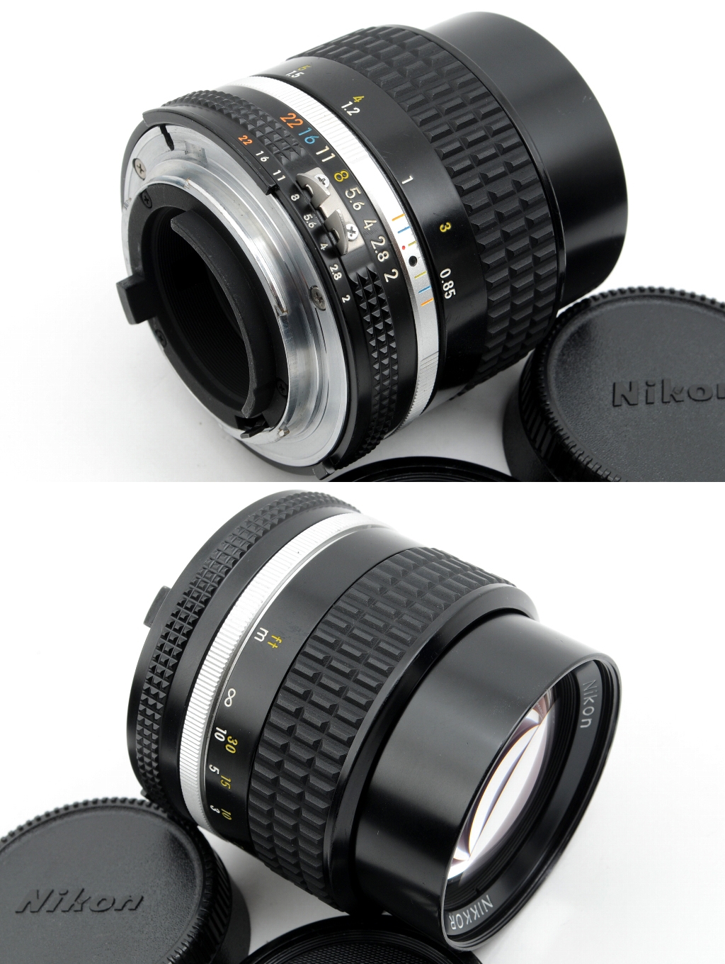 Nikon Ai-S NIKKOR 85mm f/2 F2.0 Fixed/Prime Telephoto From Japan #3348
